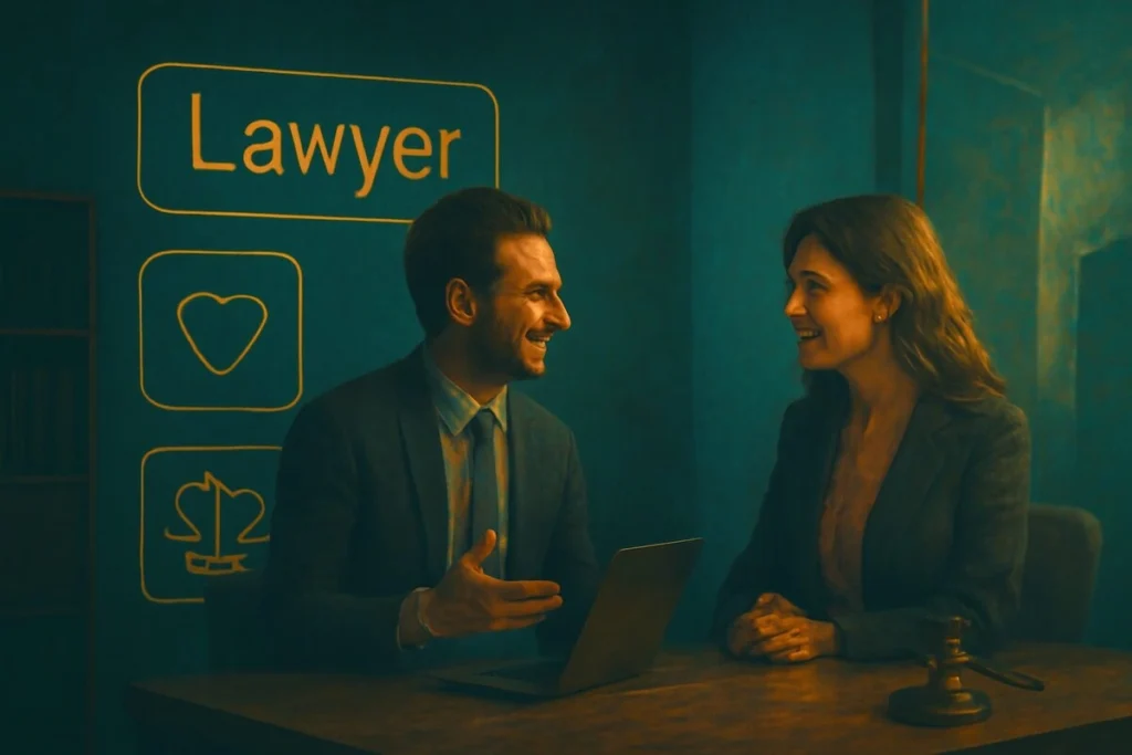 طراحی اپلیکیشن نوبت دهی  وکالت