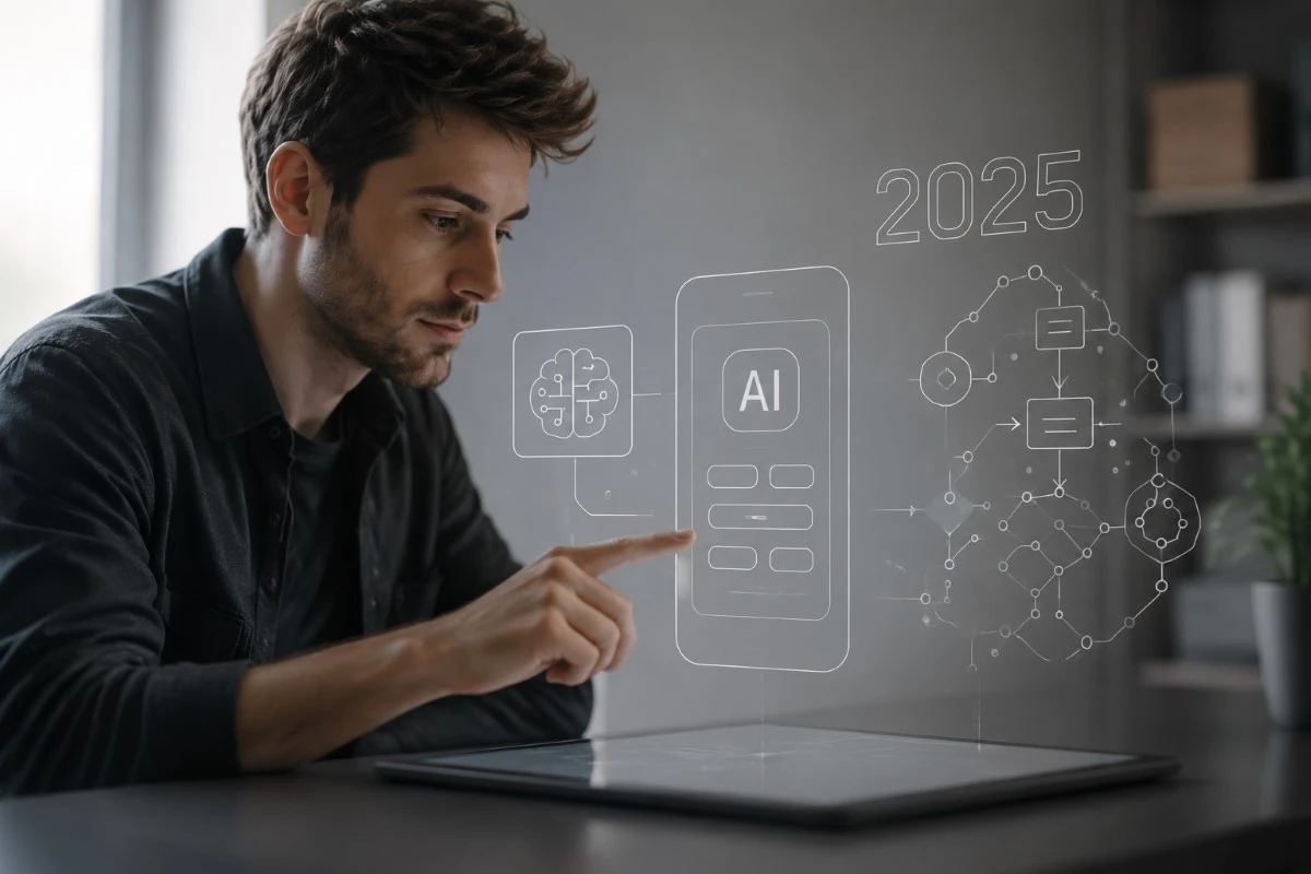 طراحی اپلیکیشن با هوش مصنوعی 2025