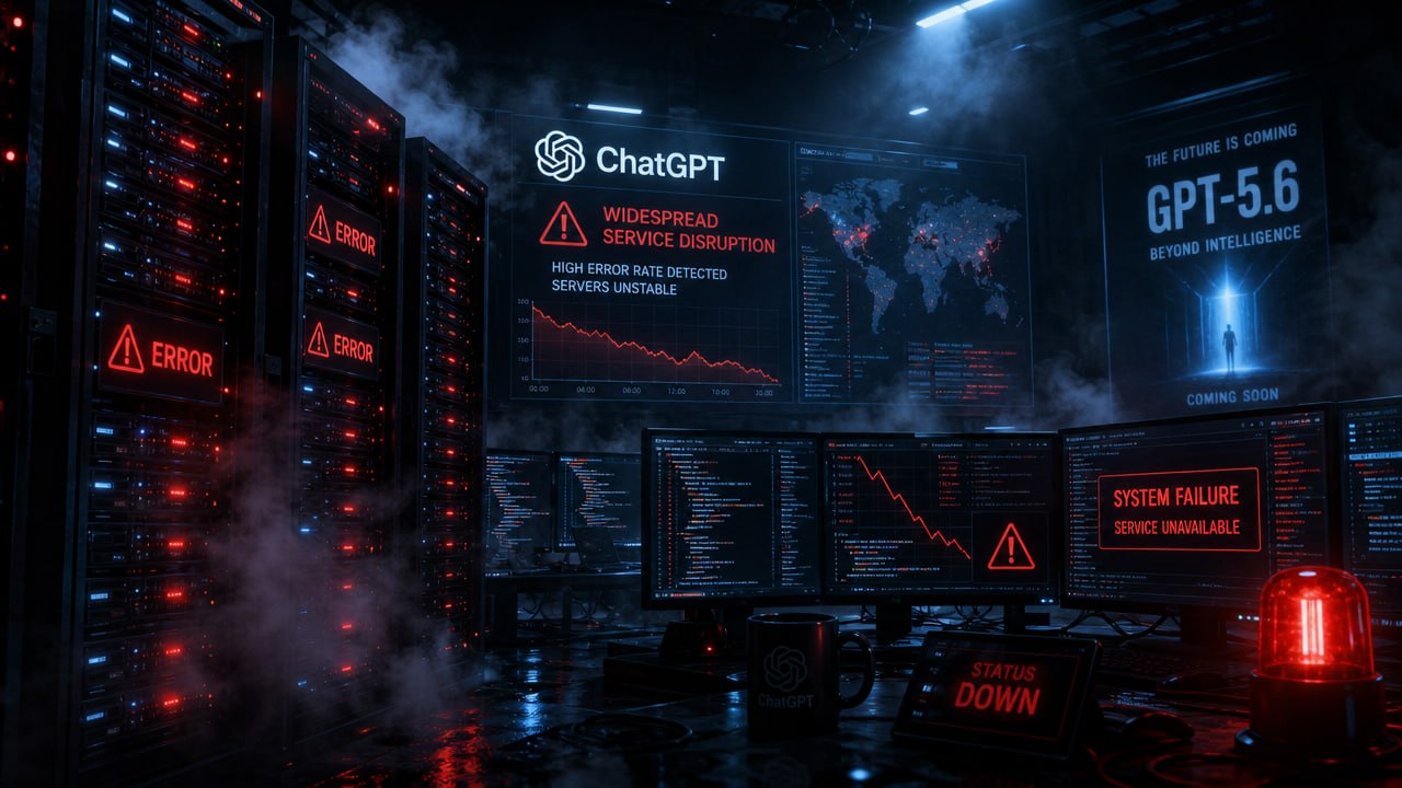 اختلال گسترده ChatGPT؛ چرا چت‌جی‌پی‌تی درست کار نمی‌کند و آیا GPT-5.6 در راه است؟