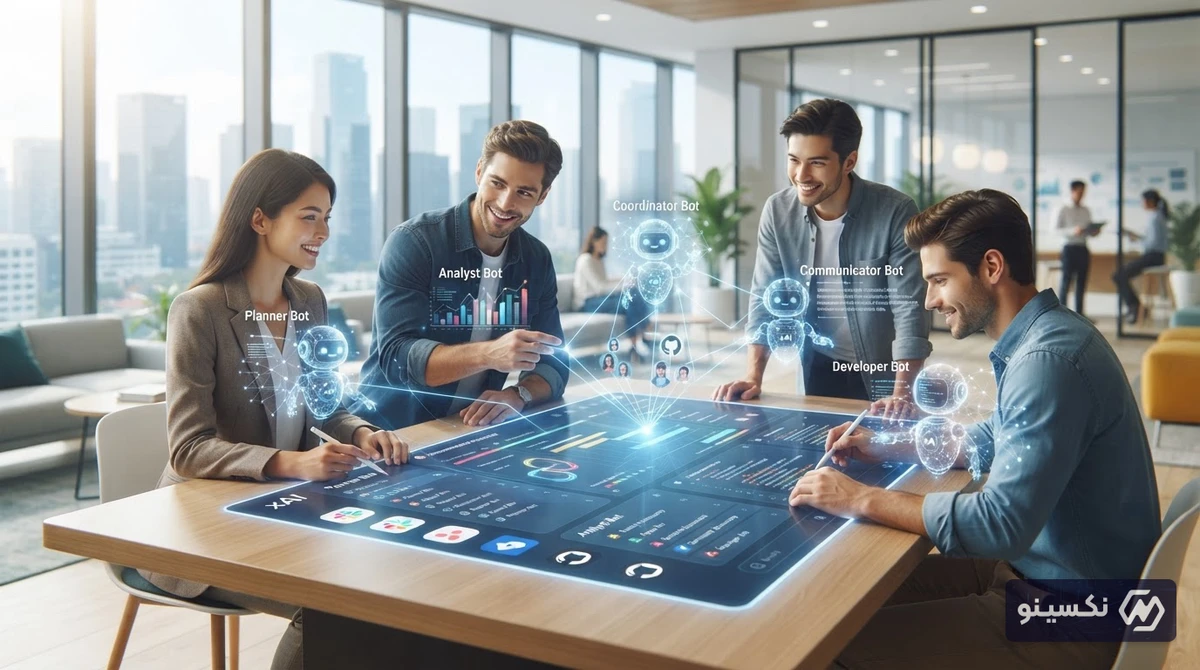 رونمایی xAI از Team Bots؛ نسل نوین همکاران هوش مصنوعی برای کار تیمی